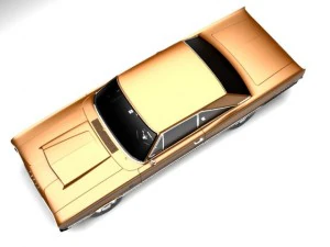 1967 dodge coronet w023 3D Model