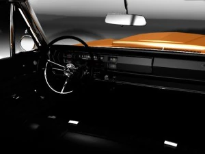 1967 dodge coronet w023 3D Model
