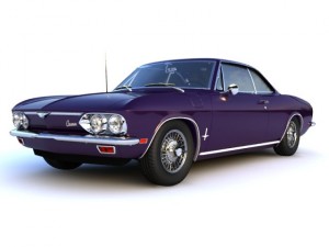 1969 chevrolet corvair monza 3D Model