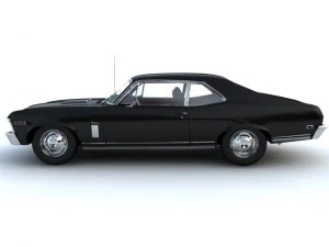 1969 chevrolet nova ss 396 3D Model