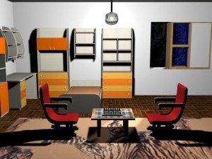 play chess at home Model 3D
