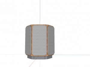 scifi cargo crate 2 3D Модель