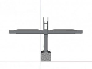 steel bridge Modello 3D