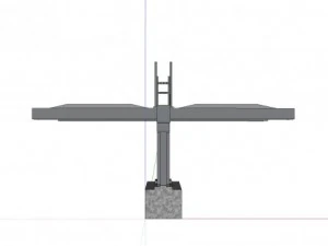 steel bridge 3D Model