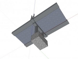 steel bridge Modello 3D