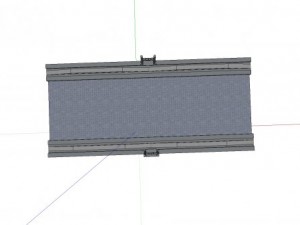 steel bridge Modello 3D