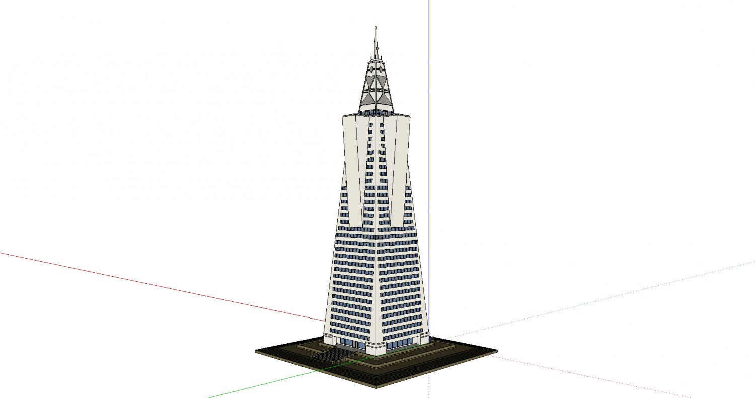 Башня 3д играть. Башня Трансамерика рисунок в профиль. San Francisco 3d model. Twist Tower 3d model. NV Tower Sofia 3d model.