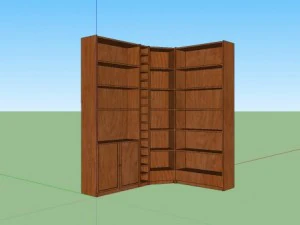 コーナーユニット 3Dモデル