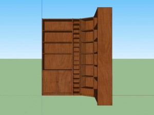 corner unit Model 3D