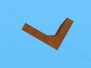 corner unit Model 3D