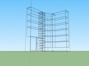 corner unit Model 3D