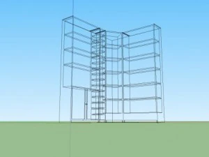 corner unit 3D Model