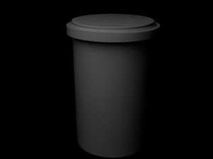 trash can 3D मॉडल