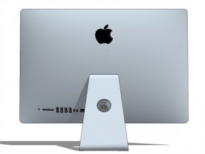 apple imac 2012 3Dモデル
