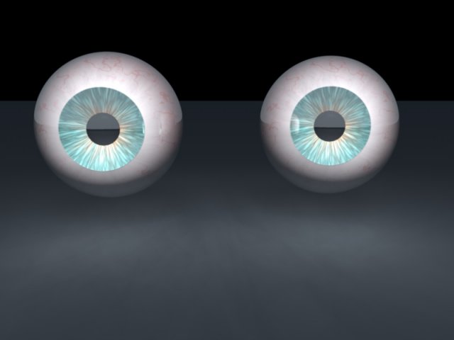 green eyes Modelo 3D .c4d .max .obj .3ds .fbx .stl .blend 