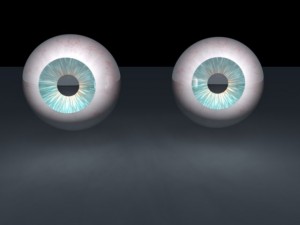 green eyes Modèle 3D
