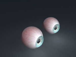 green eyes Modelo 3D