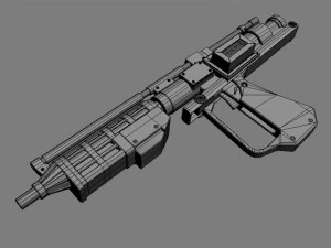 starwars blaster 3D Model
