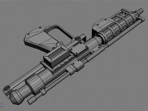starwars blaster 3D 모델
