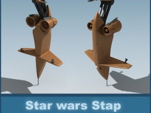 starwars stap 3D Model