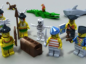 lego collection Model 3D