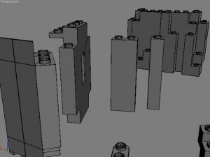 lego collection Model 3D