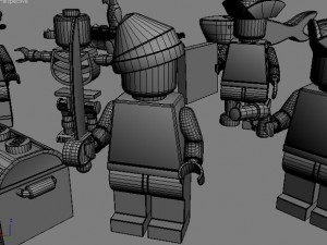lego collection Model 3D