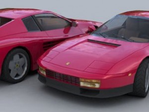 ferrari 3D 模型