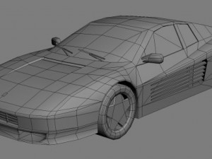 ferrari 3D 모델