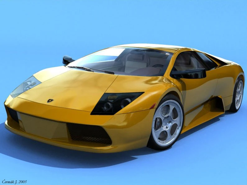 lamborghini 3D Model .c4d .max .obj .3ds .fbx .stl .blend 