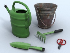garden stuff 3D Model