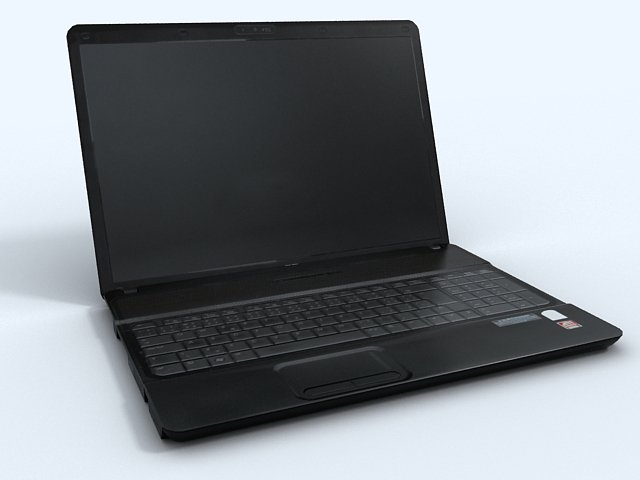 notebook 3D Model .c4d .max .obj .3ds .fbx .stl .blend 
