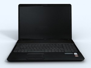 notebook 3D Model
