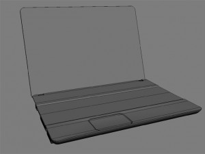 notebook 3D Model