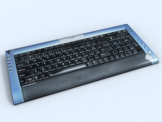 keyboard genius Modelo 3D .c4d .max .obj .3ds .fbx .stl .blend 