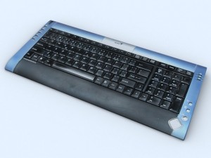 keyboard genius Modelo 3D