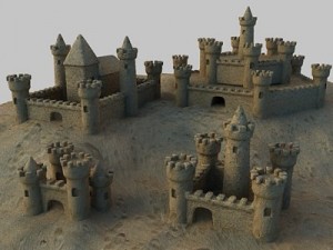 sandcastle collection 3D Модель