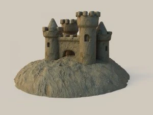 sandcastle collection 3D Model