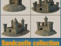 sandcastle collection Modèle 3D