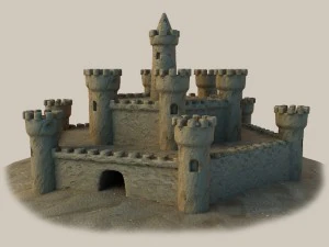 sandcastle collection 3D Model