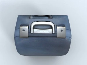 travel suitcase 1 3D Model