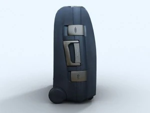 travel suitcase 1 3D Model