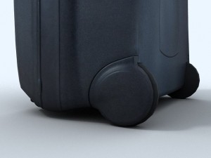 travel suitcase 1 3D Модель