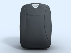 travel suitcase 2 3D मॉडल