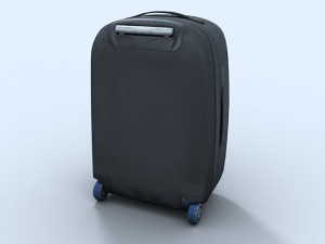 travel suitcase 2 3D मॉडल