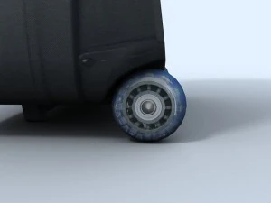 travel suitcase 2 3D Model