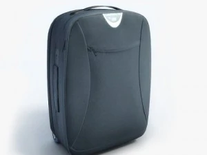 travel suitcase 2 3D Model