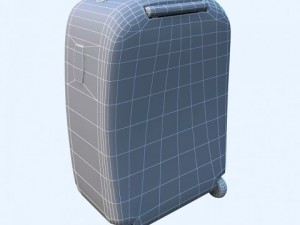 travel suitcase 2 3D मॉडल