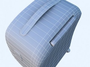 travel suitcase 2 3D मॉडल
