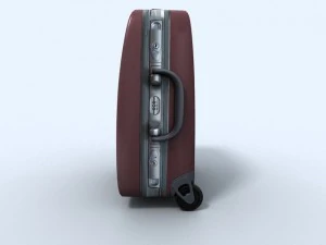 travel suitcase 3 3D Model